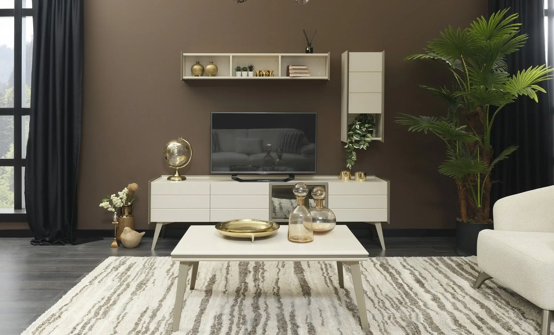 Tv Ünitesi Üst Modül